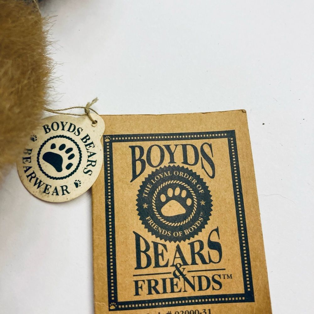 Boyds Bear‎ Plush #02000-31 CAITLIN BERRIWEATHER 8" - Picture 4 of 11